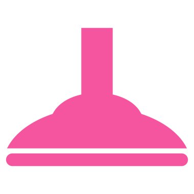 Duş kafa düz vektör simgesi