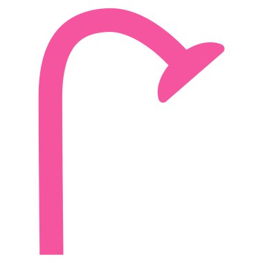 Duş kafa düz vektör simgesi