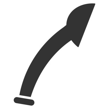 Duş kafa düz vektör simgesi