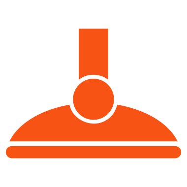 Duş kafa düz vektör simgesi