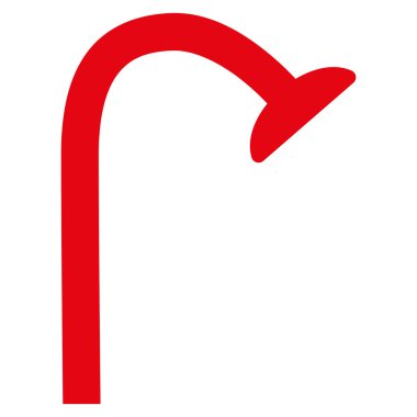 Duş kafa düz vektör simgesi