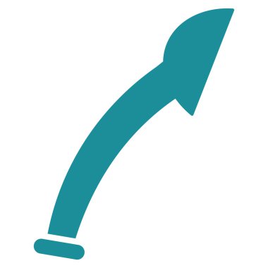 Duş kafa düz vektör simgesi