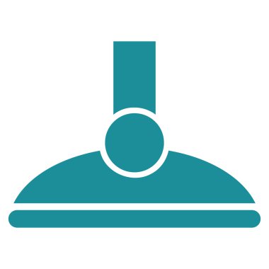 Duş kafa düz vektör simgesi