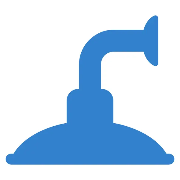 Ícone de vetor plano de cabeça de chuveiro — Vetor de Stock