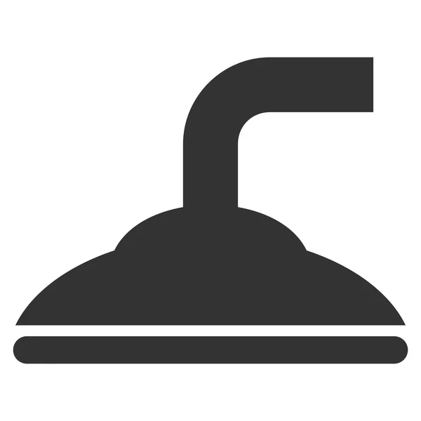 Cabezal de ducha Vector plano icono — Vector de stock