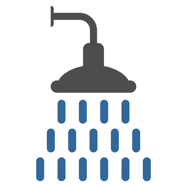 Shower Flat Vector Icon — Stock Vector