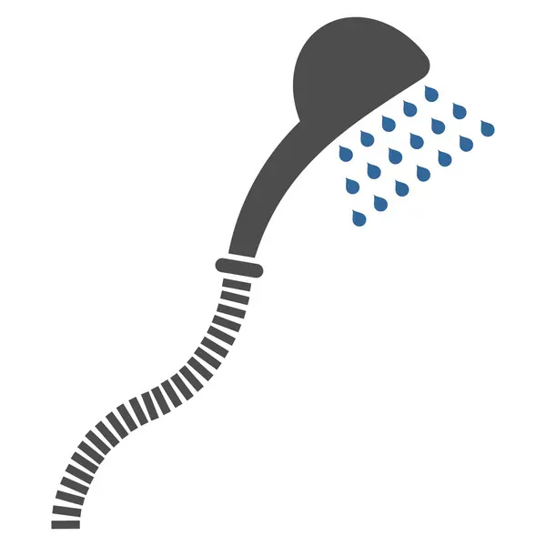 Shower Flat Vector Icon — Stockvector