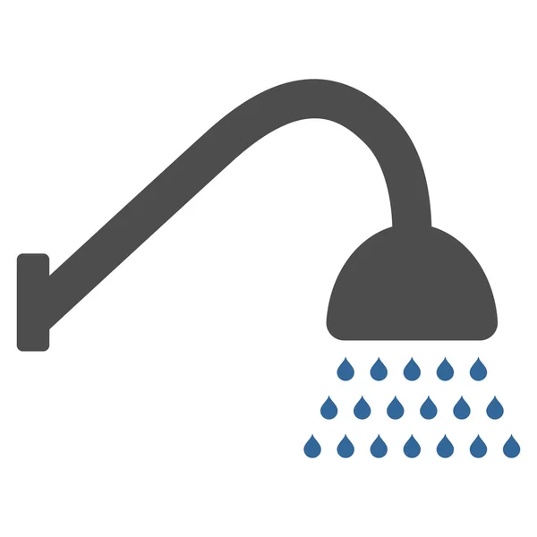 Dusche flache Vektorsymbol — Stockvektor