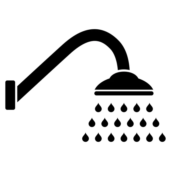 Shower Flat Vector Icon — Stockvector