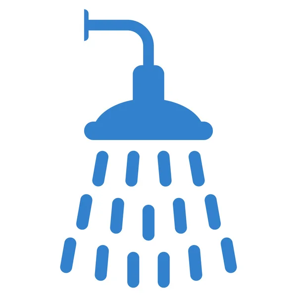 Shower Flat Vector Icon — Stock Vector