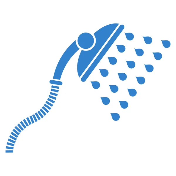 Shower Flat Vector Icon — Stockvector