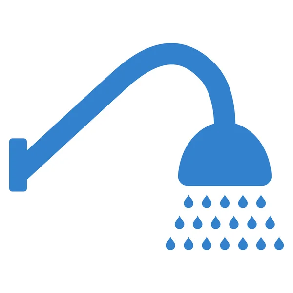 Shower Flat Vector Icon — Stockvector