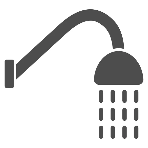 Shower Flat Vector Icon — Stock Vector