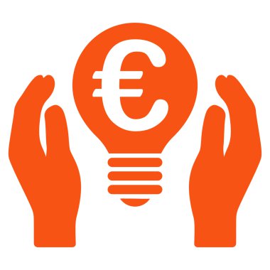 Avrupa Patent bakım düz vektör simgesi