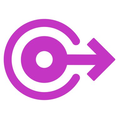 Düz vektör simge oturum