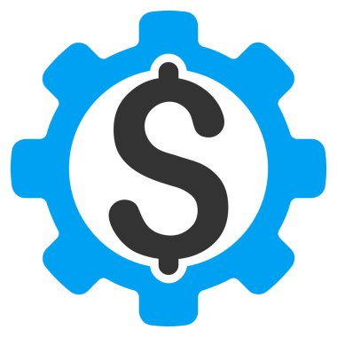 Ödeme seçenekleri düz glif simgesi