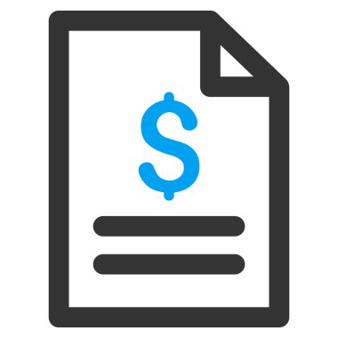 Fiyat listesi düz glif simgesini