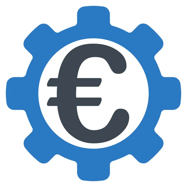 Euro opties platte Vector Icon — Stockvector