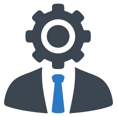 Alt düz glif simgesi