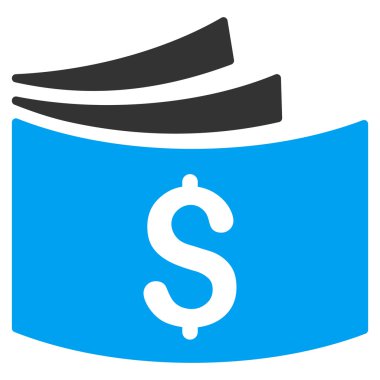 Çek defteri düz vektör simgesi