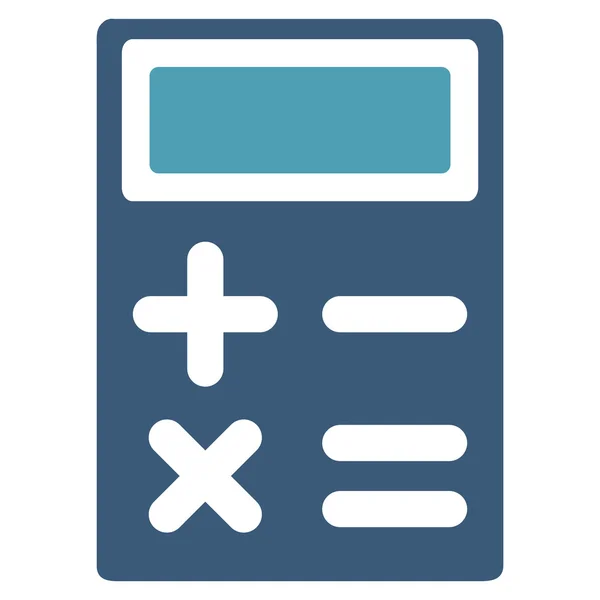 Ikona plochého vektoru kalkulačky — Stockový vektor