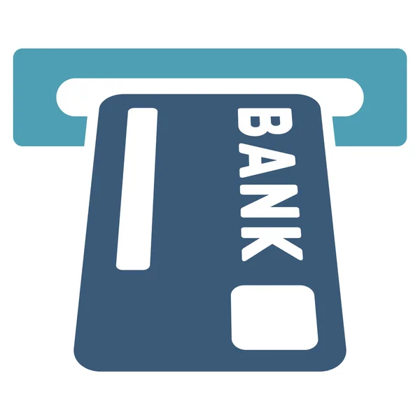 Icono de glifo plano Terminal ATM —  Fotos de Stock