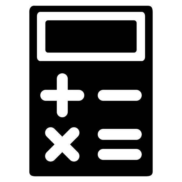 Calculadora icono de vector plano — Archivo Imágenes Vectoriales