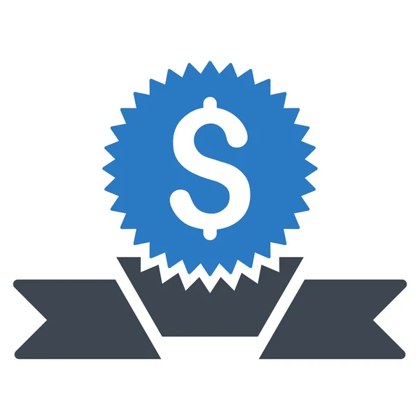 Banking Award platte Vector Icon — Stockvector