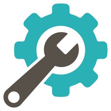 Araçlar düz vektör simgesi