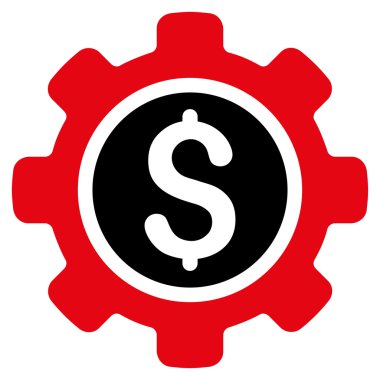 Finansal araçlar düz vektör simgesi