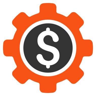 Finansal araçlar düz vektör simgesi