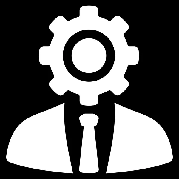 Werknemer platte Vector Icon — Stockvector