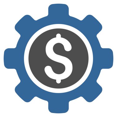 Finansal araçlar düz vektör simgesi