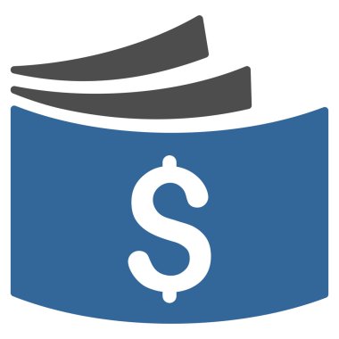 Çek defteri düz vektör simgesi