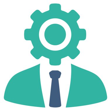 Alt düz vektör simgesi