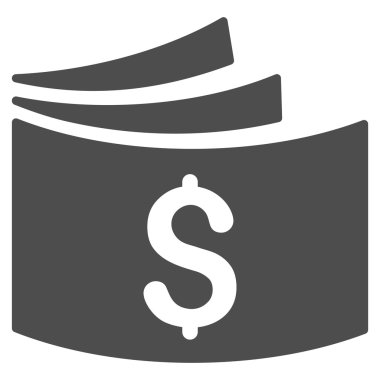 Çek defteri düz vektör simgesi