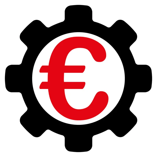 Opciones de pago en euros Vector plano Icono — Archivo Imágenes Vectoriales