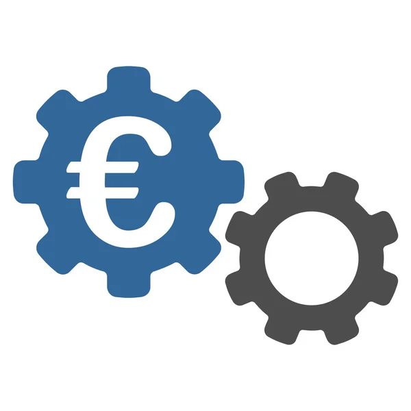 Euro mechanica platte Vector Icon — Stockvector