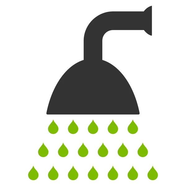 Ícone de vetor plano de chuveiro —  Vetores de Stock