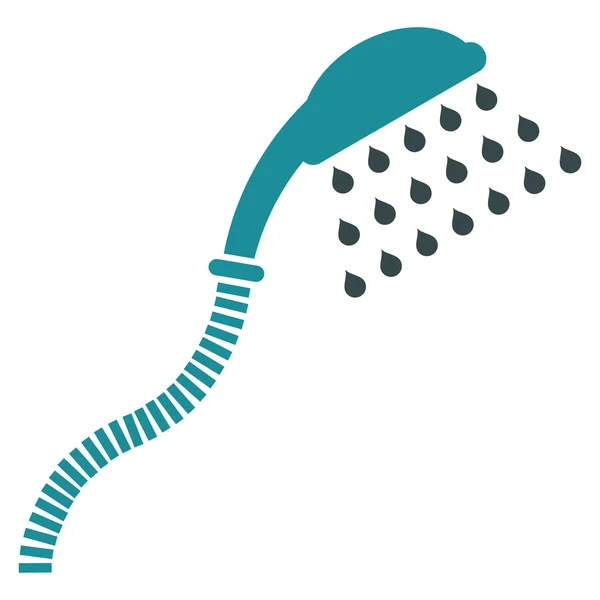 Shower Flat Vector Icon — Stockvector