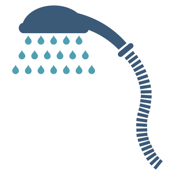 Ícone de vetor plano de chuveiro —  Vetores de Stock