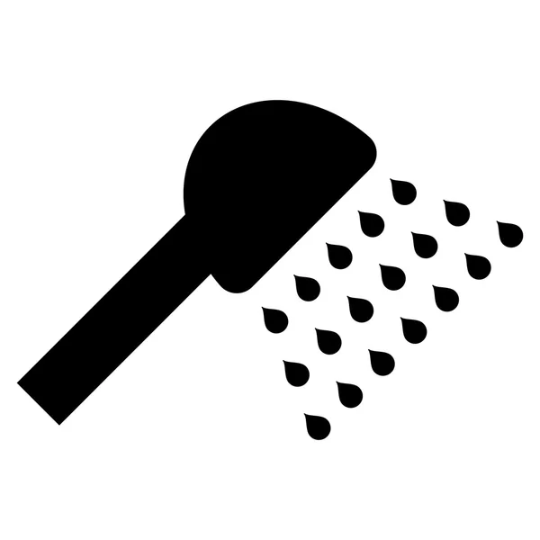 Shower Flat Vector Icon — Stock Vector