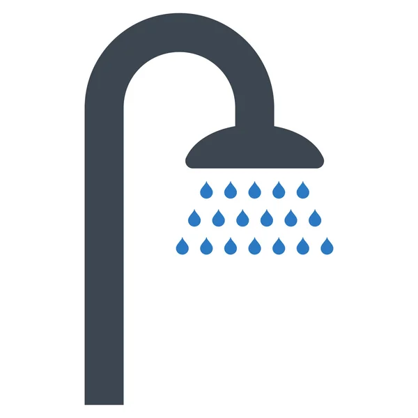 Shower Flat Vector Icon — Stockvector