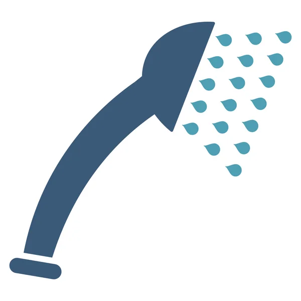 Shower Flat Vector Icon — Stockvector