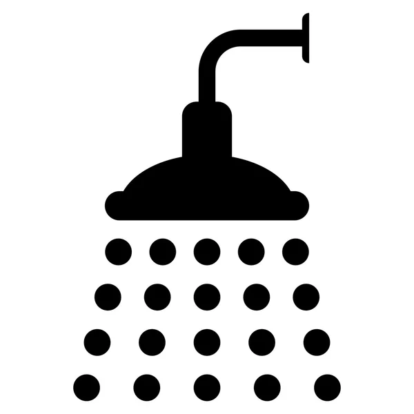 Shower Flat Vector Icon — Stockvector