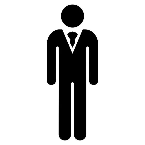 Gentleman Flat Vector Icon — Stock Vector