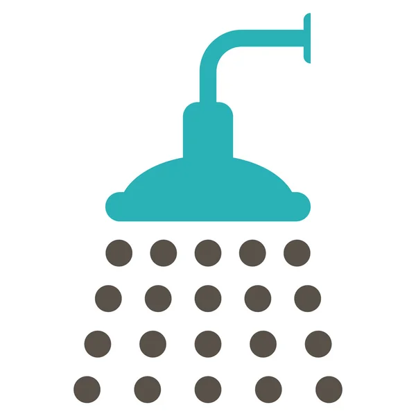 Shower Flat Vector Icon — Stockvector