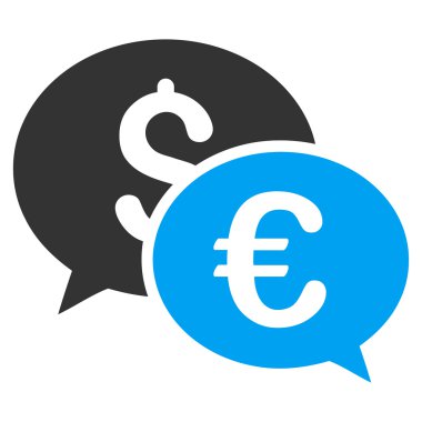 Döviz Alım işlemleri düz vektör simgesi