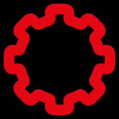 Karikatür kontur vektör simgesi