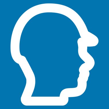 Vektör simgesini Oluşturucu kafa inme